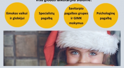 Ieškome NUOLATINIŲ globėjų.