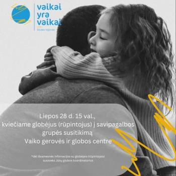 Savipagalbos grupės susitikimas